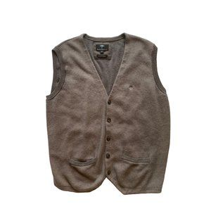 Fynch-Hatton Brown Button-up Vest